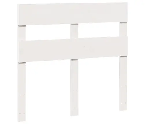 Voodiraam Ilma Madratsita, Valge, 90 X 200 cm Männipuit