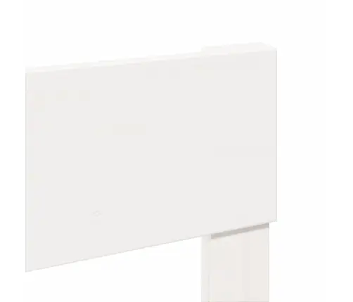 Voodiraam Ilma Madratsita, Valge, 90 X 200 cm Männipuit