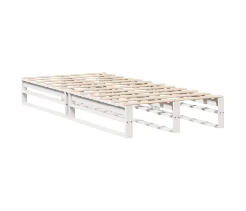 Lovos Rėmas Be Čiužinio, Baltas, 100X200cm Pušies Masyvas