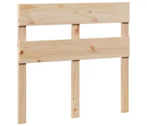 Gulta Bez Matrača, 75X190 Cm, Priedes Masīvkoks Vidaxl