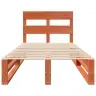Lovos Rėmas Be Čiužinio, Vaško Ruda, 90X190cm Pušis