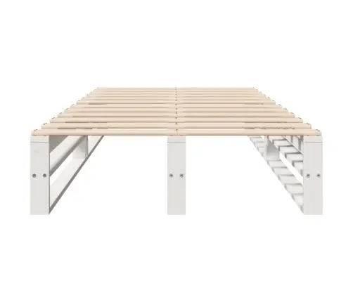 Lovos Rėmas Be Čiužinio, Baltas, 90X200cm Pušies Masyvas