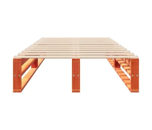 Lovos Rėmas Be Čiužinio, Vaško Ruda, 100X200cm Pušis