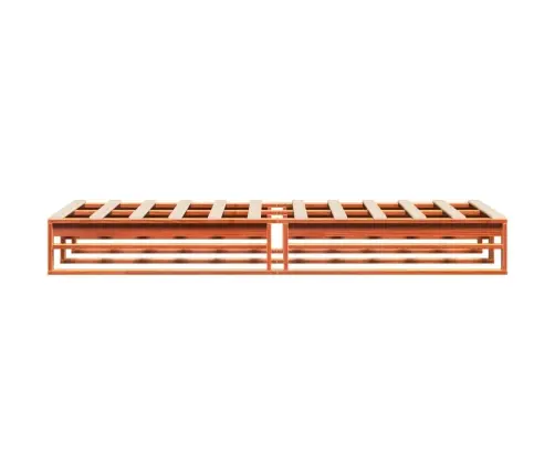 Lovos Rėmas Be Čiužinio, Vaško Ruda, 100X200cm Pušis