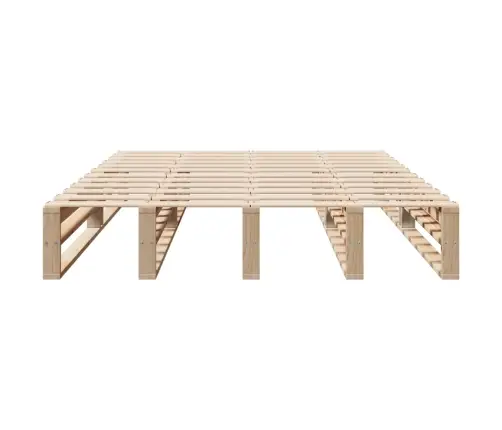 Voodiraam Ilma Madratsita, 135 X 190 cm Männipuit