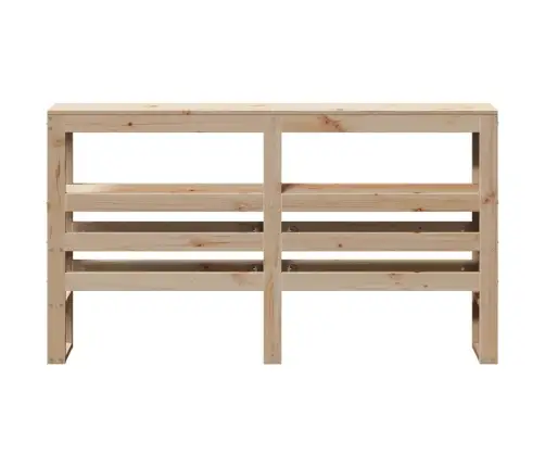 Galvgalis Ar Plauktiem, 160 Cm, Priedes Masīvkoks Vidaxl