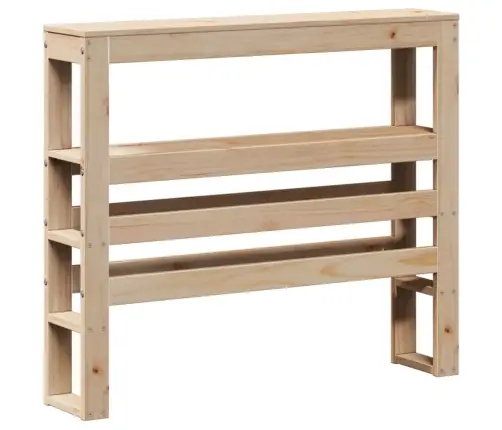 Galvgalis Ar Plauktiem, 90 Cm, Priedes Masīvkoks Vidaxl