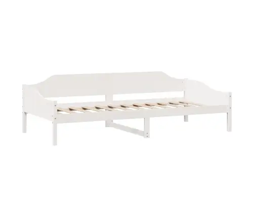 Gulta Bez Matrača, Balts, 80X200 Cm, Priedes Masīvkoks Vidaxl