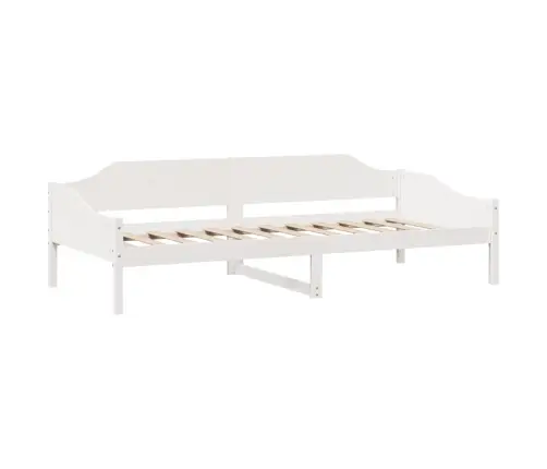 Lovos Rėmas Be Čiužinio, Baltas, 90X200cm Pušies Masyvas