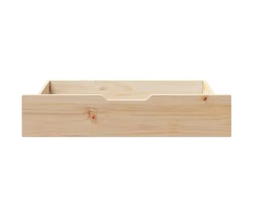 Gultas Atvilktnes Ar Riteņiem, 2 Gb., 80X55X17 Cm, Priedes Koks Vidaxl