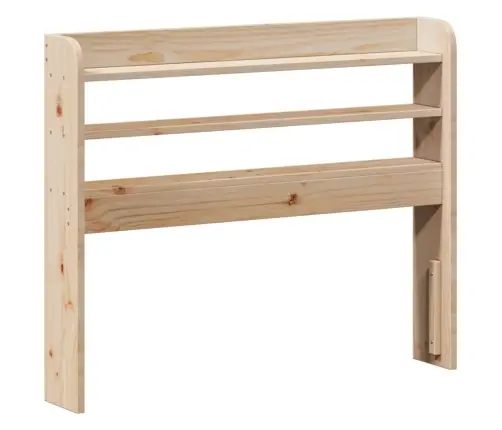 Galvgalis Ar Plauktiem, 100 Cm, Priedes Masīvkoks Vidaxl