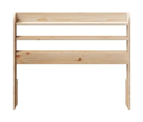 Galvgalis Ar Plauktiem, 100 Cm, Priedes Masīvkoks Vidaxl