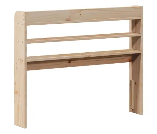 Galvgalis Ar Plauktiem, 100 Cm, Priedes Masīvkoks Vidaxl