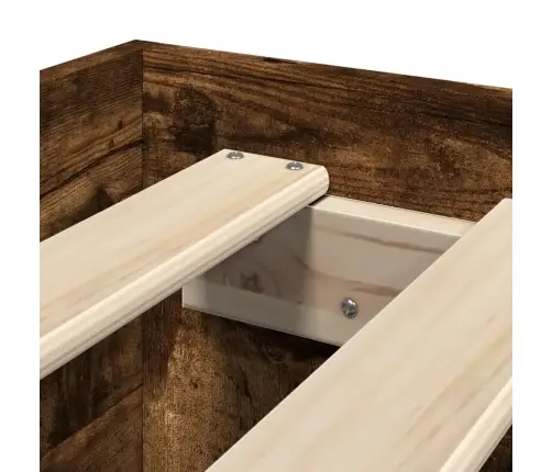 Gulta Bez Matrača, Ozolkoka, 75X190 Cm, Inženierijas Koks Vidaxl