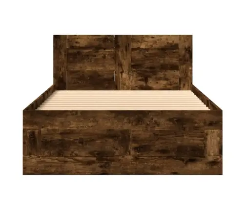 Lovos Rėmas Su Galvūgaliu, Dūminio Ąžuolo, 75X190cm Mediena