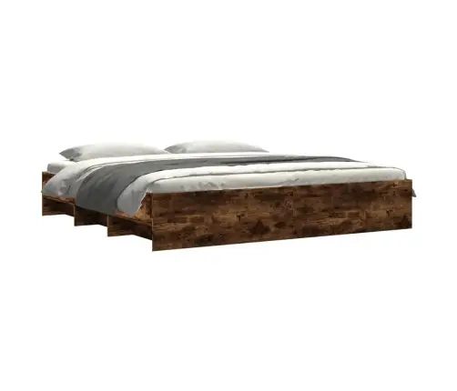 Gulta Bez Matrača, Ozolkoka, 180X200 Cm, Inženierijas Koks Vidaxl