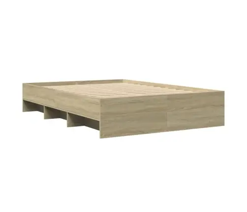Lovos Rėmas Be Čiužinio, Sonoma, 120X200cm Apdirbta Mediena