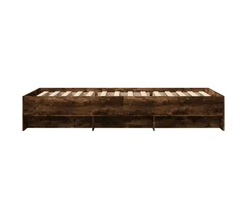 Lovos Rėmas Be Čiužinio, Dūminis, 90X200cm Apdirbta Mediena