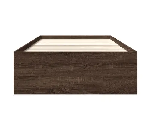 Peatsiga Voodiraam, Ilma Madratsita, Sonoma Tamm 90X200 Cm