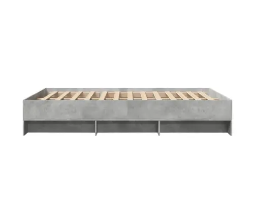 Voodiraam, Betoonhall, 135 X 190 cm Tehispuit Voodiraam, Betoonhall, 135 X 190 cm Tehispuit