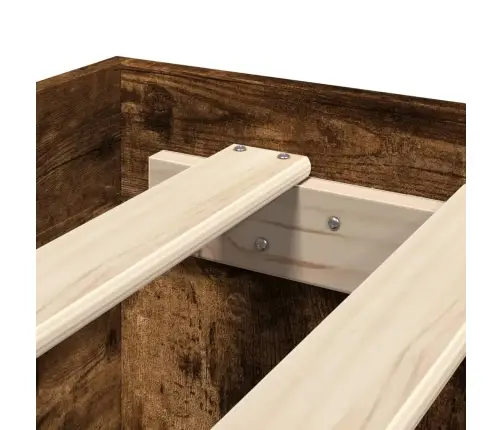 Gulta Bez Matrača, Ozolkoka, 90X190 Cm, Inženierijas Koks Vidaxl