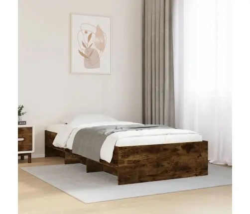 Lovos Rėmas Be Čiužinio, Dūminis, 75X190cm Apdirbta Mediena