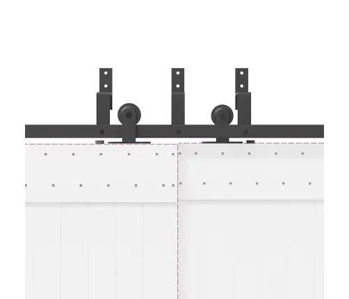 Liugukse Tarvikute Komplekt 213,5 Cm Terasest, Must