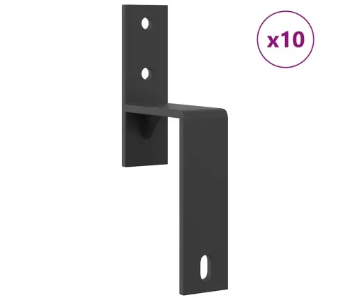 Bīdāmo Durvju Sistēma, 427 Cm, Melns Tērauds Vidaxl