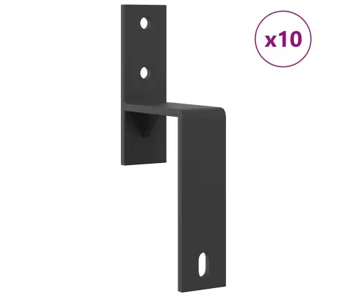 Bīdāmo Durvju Sistēma, 305 Cm, Melns Tērauds Vidaxl