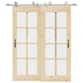 Bīdāmo Durvju Sistēma, 200 Cm, Nerūsējošs Tērauds Vidaxl