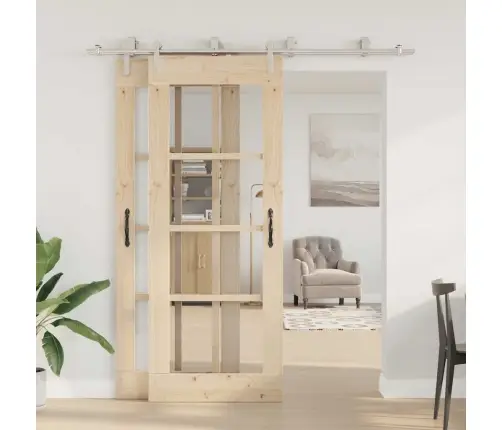 Bīdāmo Durvju Sistēma, 200 Cm, Nerūsējošs Tērauds Vidaxl