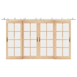 Bīdāmo Durvju Sistēma, 200 Cm, Nerūsējošs Tērauds Vidaxl