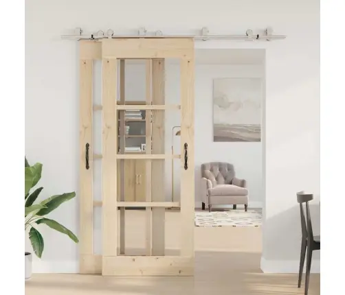 Bīdāmo Durvju Sistēma, 200 Cm, Nerūsējošs Tērauds Vidaxl