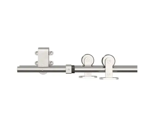 Bīdāmo Durvju Sistēma, 200 Cm, Nerūsējošs Tērauds Vidaxl