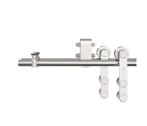 Bīdāmo Durvju Sistēma, 366 Cm, Nerūsējošs Tērauds Vidaxl