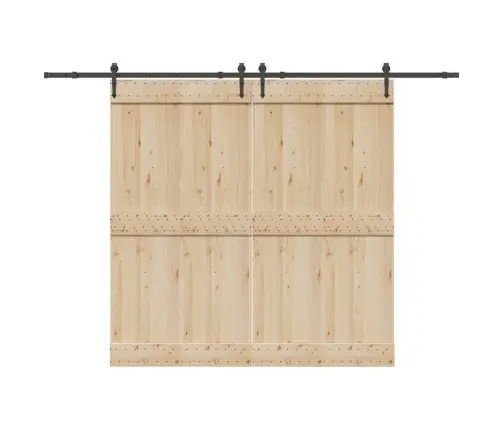 Liugukse Tarvikute Komplekt 305 Cm Terasest, Must