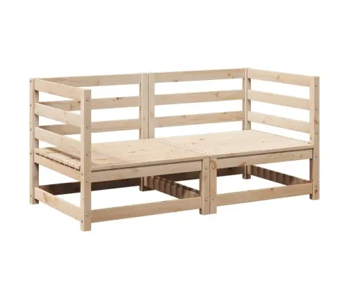 2-Daļīgs Dārza Dīvānu Komplekts, Priedes Masīvkoks Vidaxl