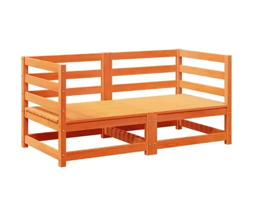 2-Daļīgs Dārza Dīvānu Komplekts, Vaska Brūnas Priedes Masīvkoks Vidaxl