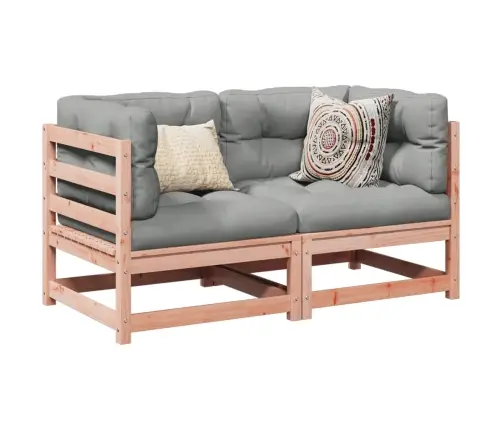 Sodo Sofos Komplektas, 2 Dalių, Douglas Eglės Medienos Masyvas