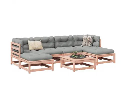 Sodo Komplektas Su Pagalvėlėmis, 7 Dalių, Douglas Eglės Masyvas