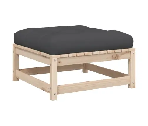 3-Osaline Aiadivani Komplekt Istmepatjadega, Männipuit