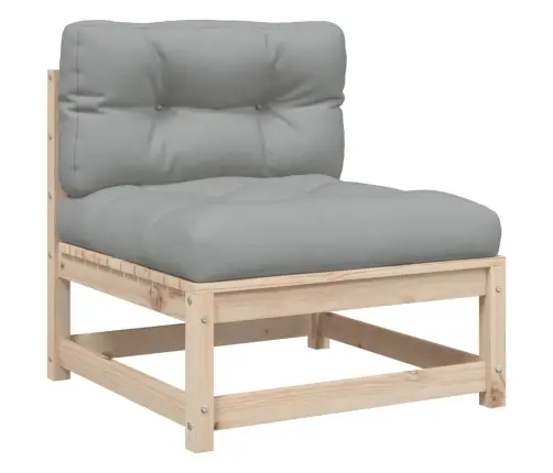 3-Osaline Aiadivani Komplekt Istmepatjadega, Männipuit