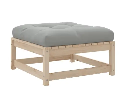 3-Osaline Aiadivani Komplekt Istmepatjadega, Männipuit