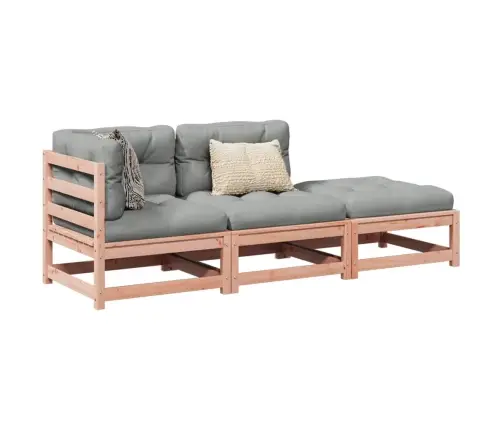 Sodo Komplektas Su Pagalvėlėmis, 3 Dalių, Douglas Eglės Masyvas Sodo Komplektas Su Pagalvėlėmis, 3 Dalių, Douglas Eglės Masyvas