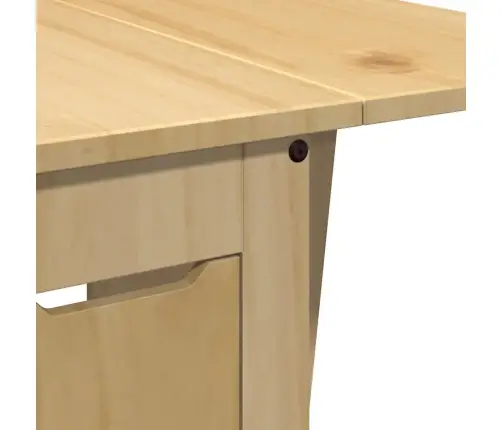 5-Daļīgs Galda Un Krēslu Komplekts Corona, Saliekams, Priede Vidaxl