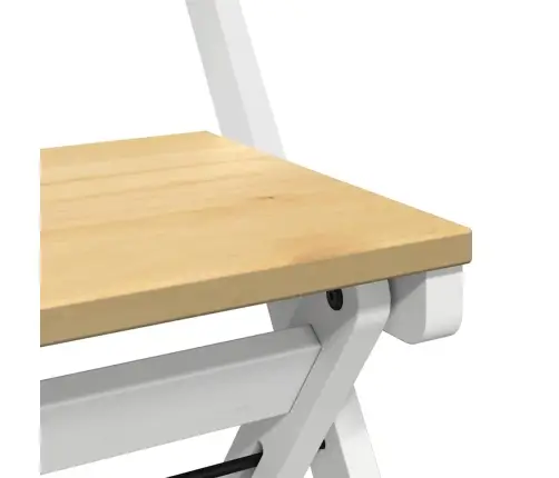 5-Daļīgs Galda Un Krēslu Komplekts Corona, Nolokāms, Priede Vidaxl