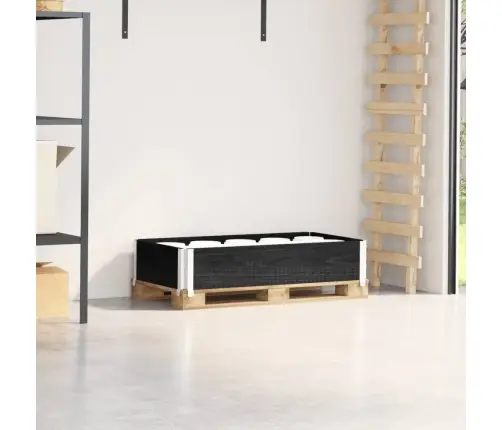 Kaubaaluste Äär, Must, 80 X 60 cm Toekas Männipuit