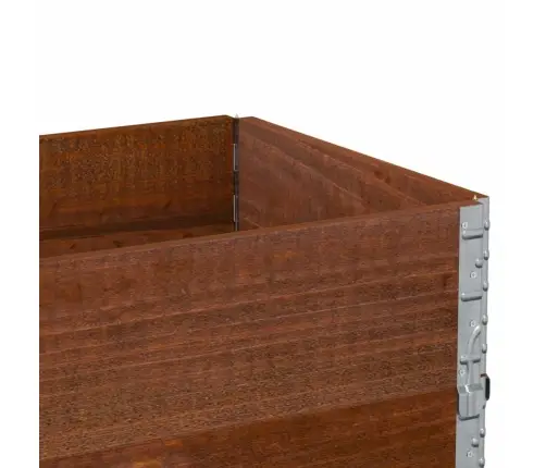 Palešu Apmales, 2 Gab., Brūns, 100X50 Cm, Priedes Masīvkoks Vidaxl