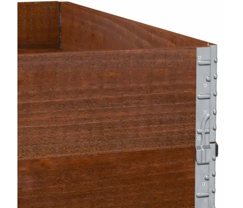 Padėklų Apvadai, 2Vnt., Rudi, 100X100cm Pušies Masyvas