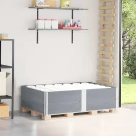 Kaubaaluste Ääred 2 Tk, Hall, 150X100 cm Toekas Männipuit